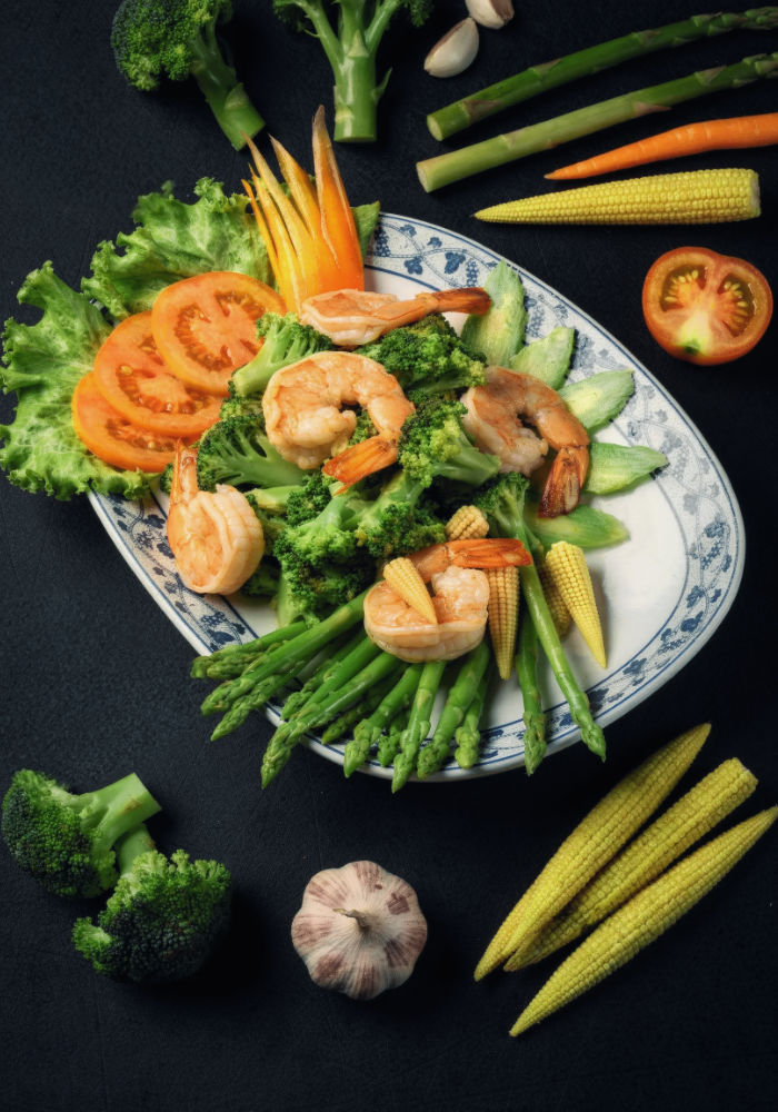 Stir-Fried Mixed Vegetables with Shrimp