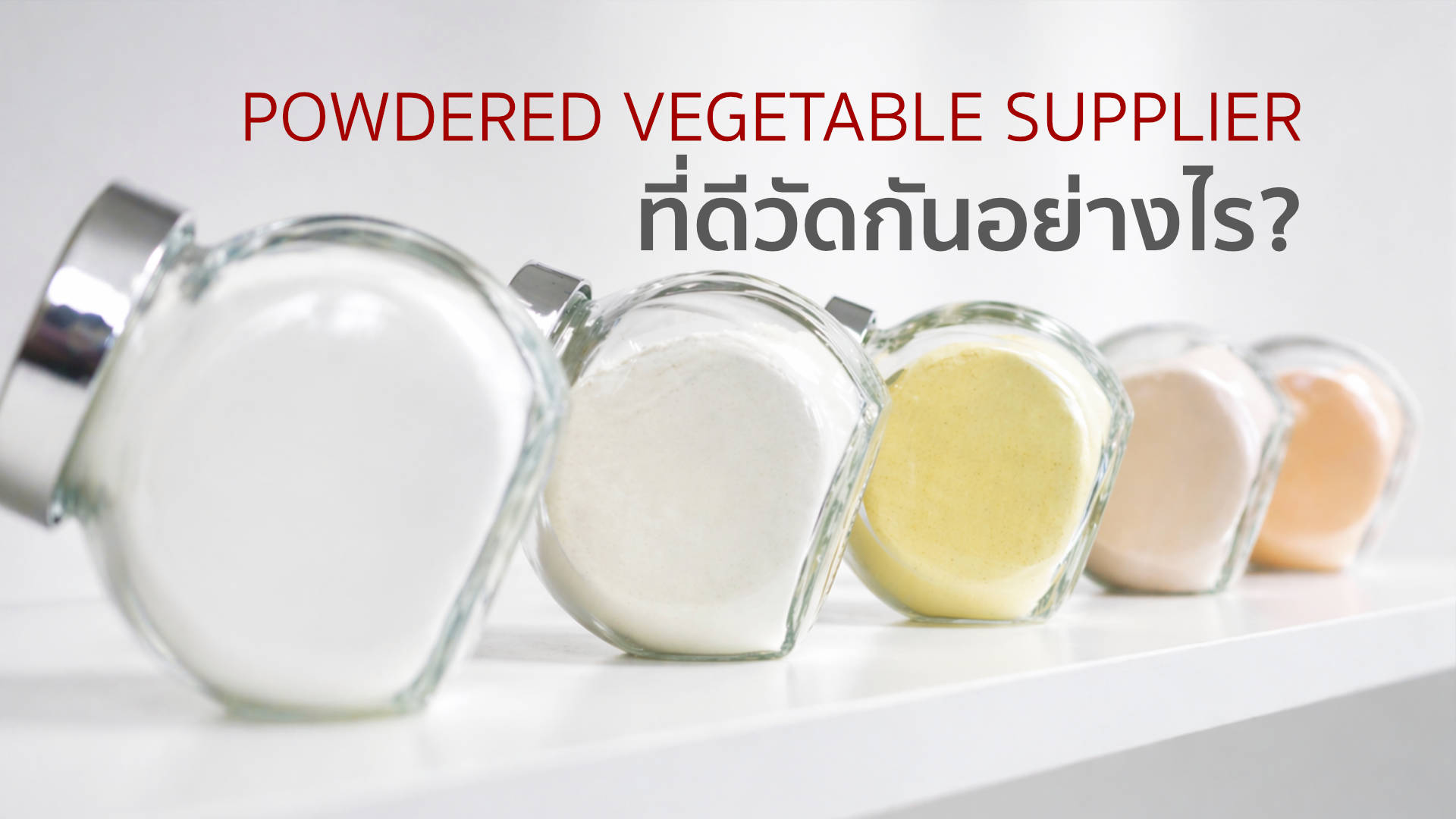 Powdered vegetable supplier